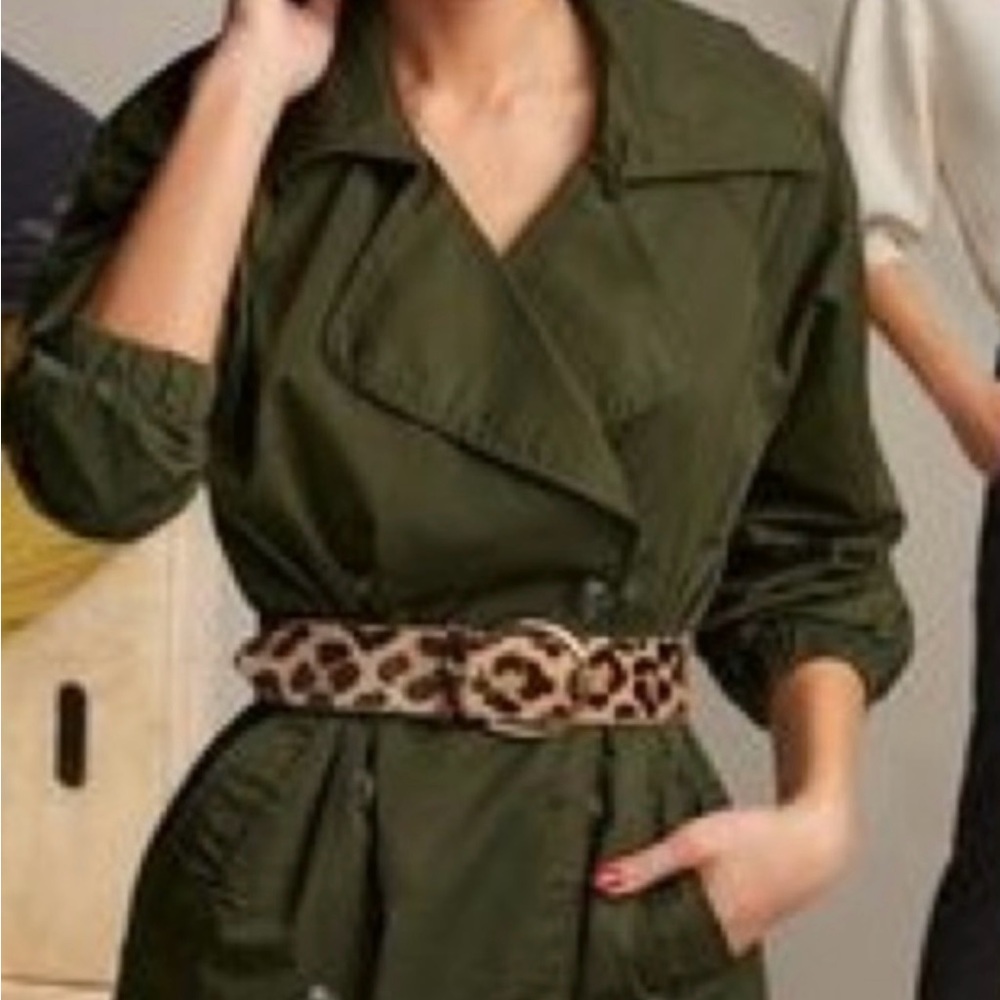 CAbi Expatiation  Olive Green Women's Jacket